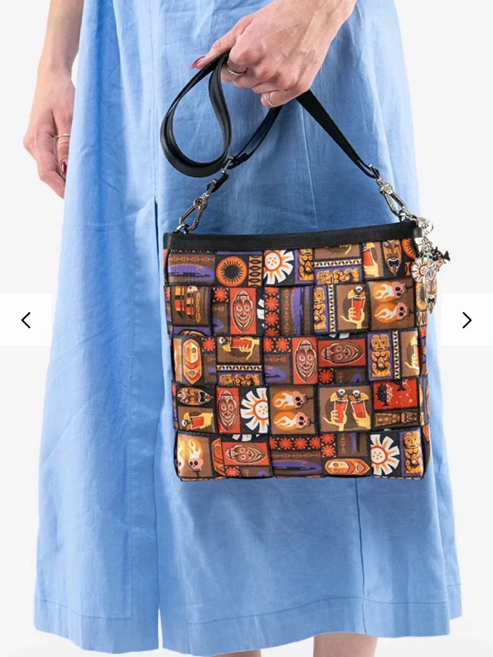 Harvey’s shag tiki tapa messenger bag